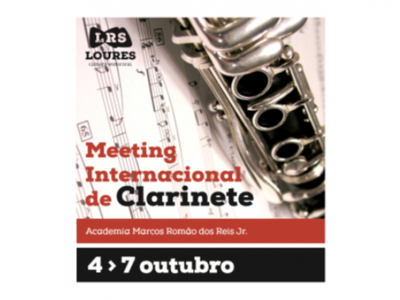 Meeting Internacional de Clarinete – de 4 a 7 outubro 2018