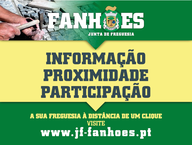 A SUA FREGUESIA À DISTÂNCIA DE UM CLIQUE – VISITE –  www.jf-fanhões.pt