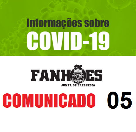NOVO CORONA VIRUS – COVID-19 – COMUNICADO 05 – RECOMENDAÇÃO AOS COMERCIANTES