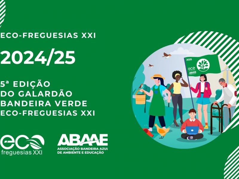 Freguesia de Fanhões – Aprovada pela ABAAE a candidatura da Freguesia de Fanhões à 5a Edição do Galardão Bandeira Verde – Eco-Freguesias XXI – 2024/25.