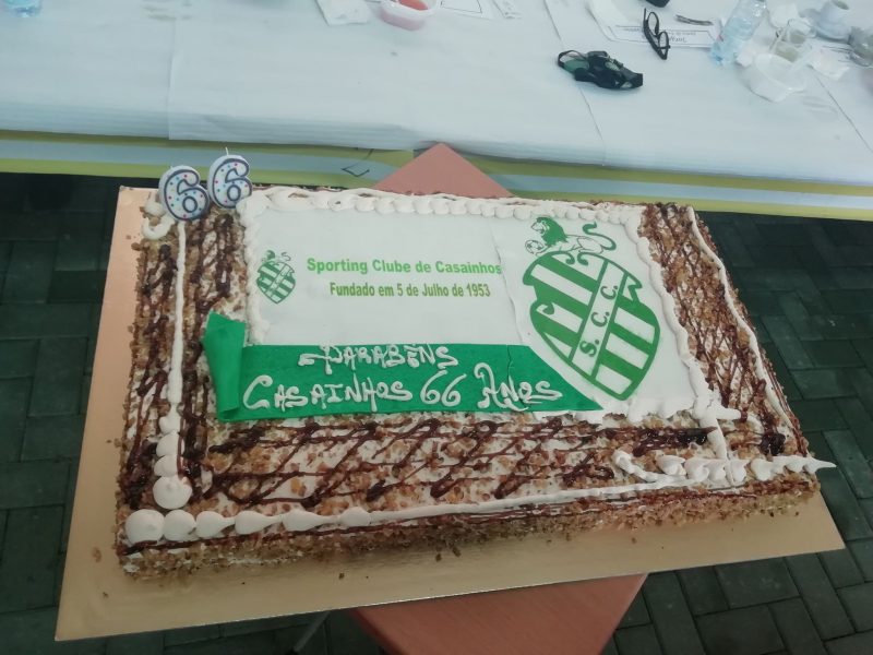 66º Aniversário do SPORTING CLUBE DE CASAINHOS fundado em 05 julho de 1953. Uma vida em prol do associtivismo e da comunidade. Parabéns pelo excelente trabalho. Bem Hajam!