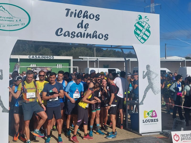 Sporting Clube de Casaínhos – XIII TRILHOS DE CASAÍNHOS – Cerca de 500 Atletas marcaram presença nesta prova emblemática da Freguesia e Fanhões!
