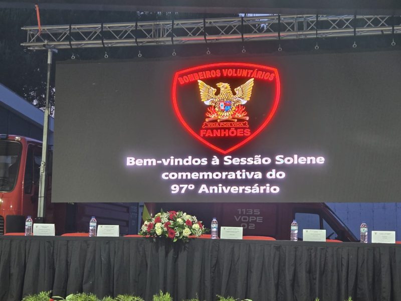 97º Aniversário da Associação Humanitária de Bombeiros Voluntários de Fanhões – Sessão Solene de homenagem no Quartel Operacional!