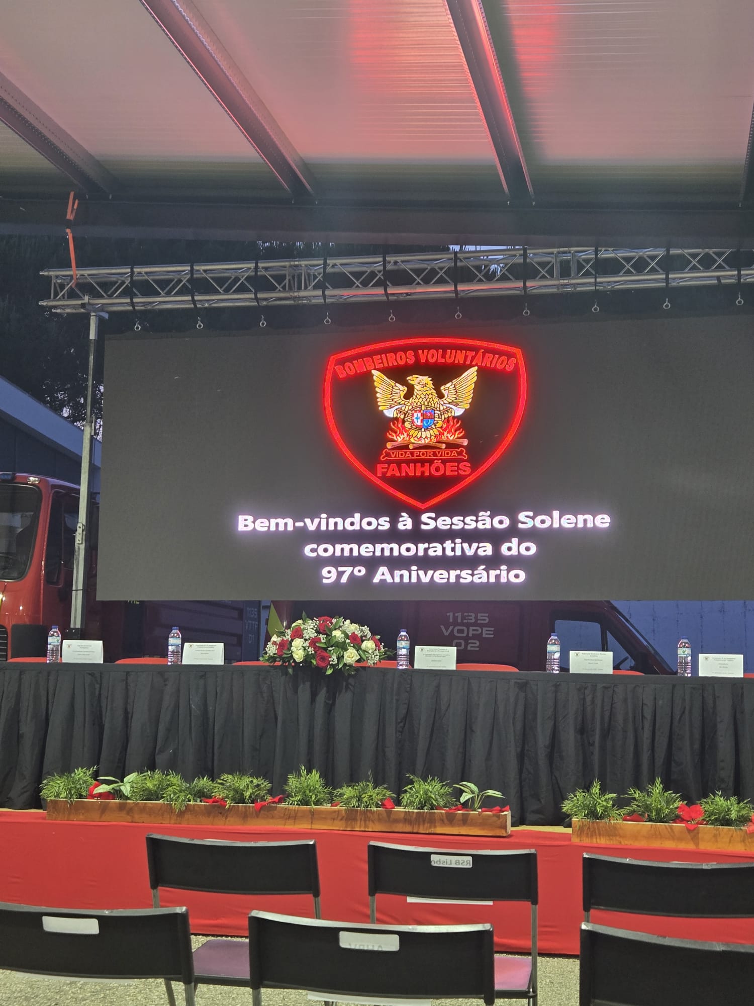 97º Aniversário da Associação Humanitária de Bombeiros Voluntários de Fanhões – Sessão Solene de homenagem no Quartel Operacional!