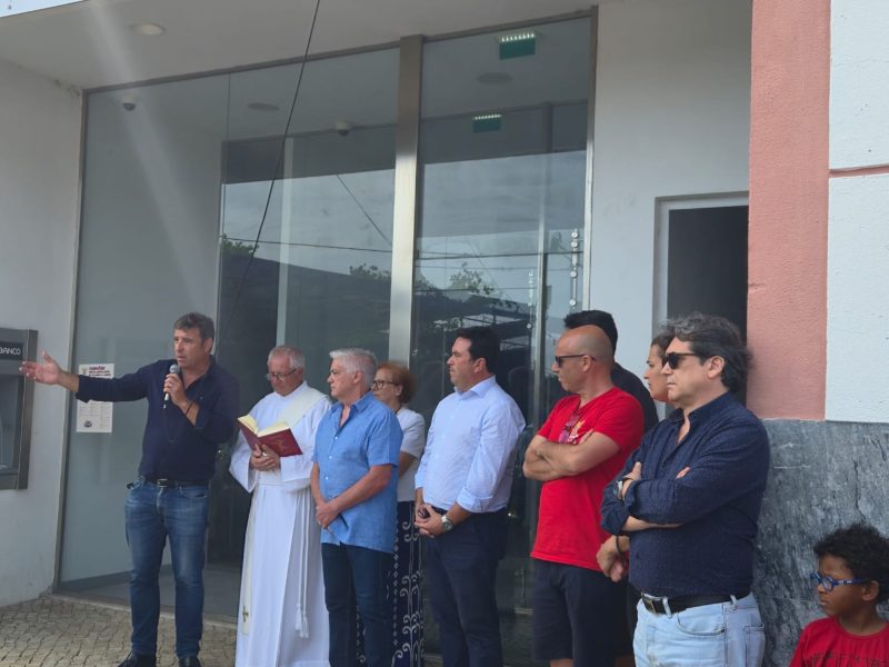Associação Humanitária de Bombeiros Voluntários de Fanhões (f) – Inauguração novo Posto Médico – Domingas Maria Duarte (Menina Domingas).