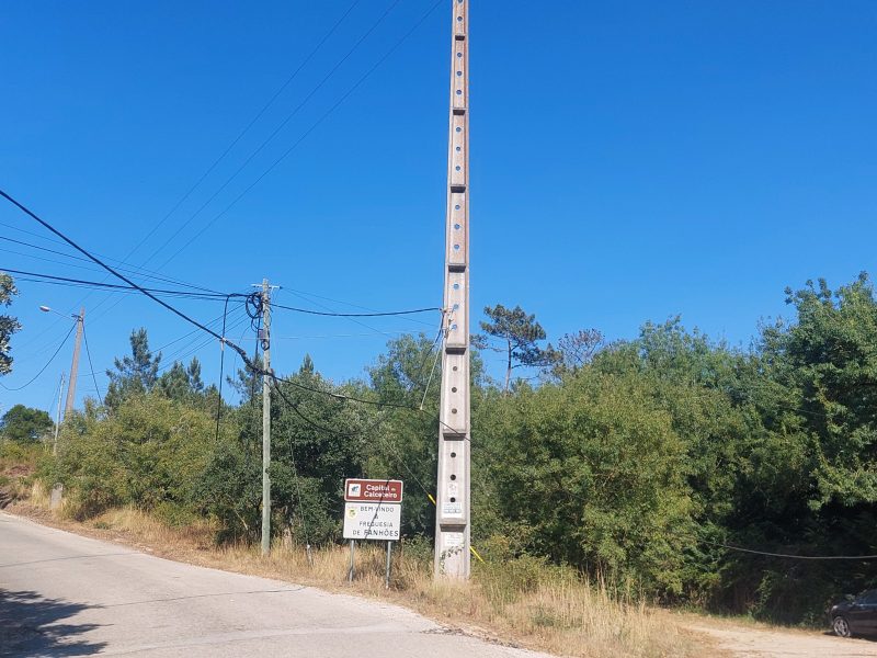 Ribas de Cima -(rc) Quinta da Fonte – Informação sobre ponto de situação de Cabos Elétricos pendurados após a depressão “Martinho”