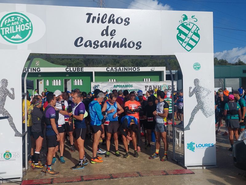 Sporting Clube de Casaínhos – XV TRILHOS DE CASAÍNHOS – 450 Atletas marcaram presença nesta prova emblemática da Freguesia e Fanhões!