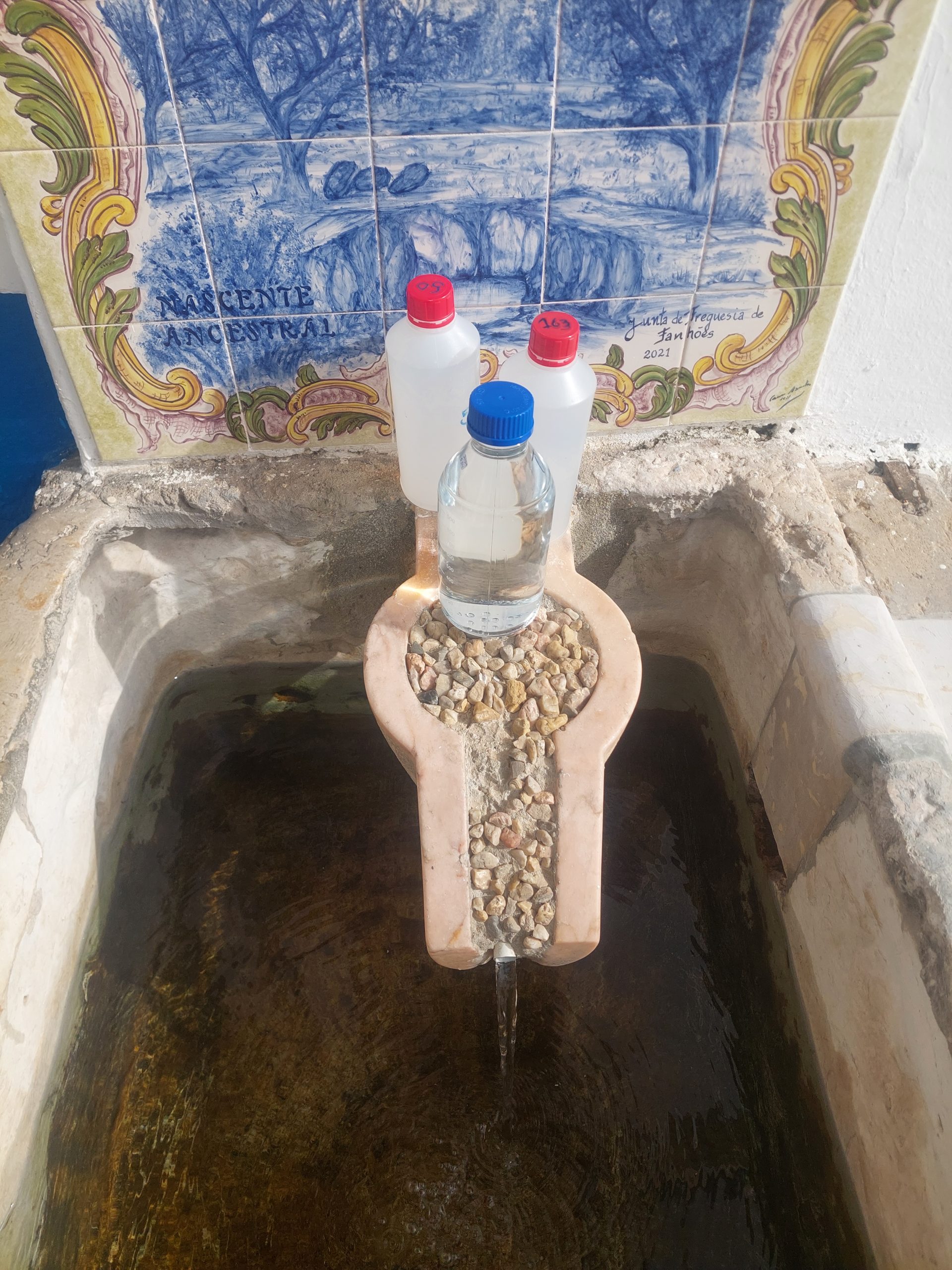 CASAINHOS -(c) Fonte de Casainhos – Comemoramos o Dia Mundial da Água com a excelência da Água da Fonte de Casaínhos. As análises mais uma vez comprovam uma água de excelência, com um PH de 7,5 e valores perfeitos na Microbiologia e na Química para a Saúde Humana. Provavelmente a melhor água de Nascente do Concelho de Loures.