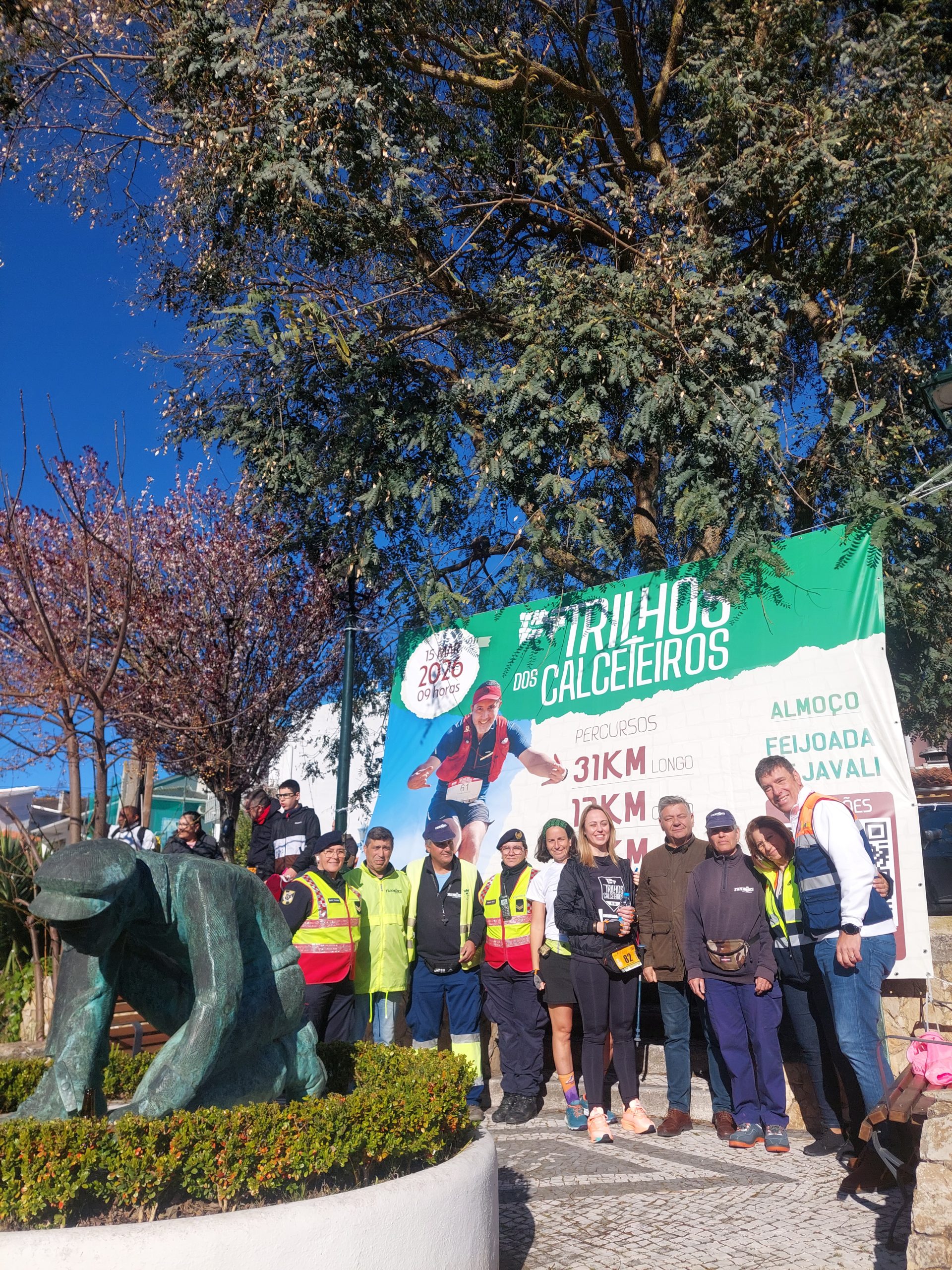 Trilhos dos Calceteiros 2026 – Pelo 6 ano consecutivo a Freguesia de Fanhões recebeu este evento de referência, que contou com cerca de 400 atletas, dignificando o nosso território e honrando os Calceteiros do passado e do presente!